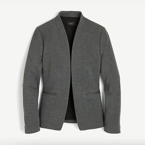 J. Crew - Going-out Blazer in Stretch Twill - Heather Dove - Picture 3 of 14